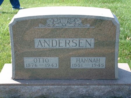 ANDERSEN, HANNAH - Audubon County, Iowa | HANNAH ANDERSEN 