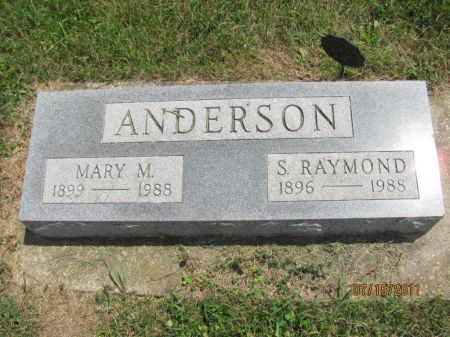 ANDERSON, MARY M. - Audubon County, Iowa | MARY M. ANDERSON 