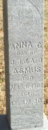 ASMUS, ANNA G. - Audubon County, Iowa | ANNA G. ASMUS 