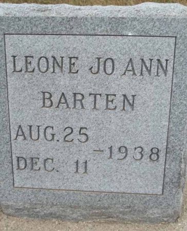 BARTEN, LEONE JO ANN - Audubon County, Iowa | LEONE JO ANN BARTEN 