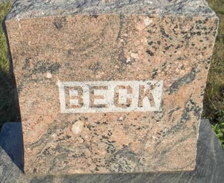 BECK, FAMILY MONUMENT - Audubon County, Iowa | FAMILY MONUMENT BECK 