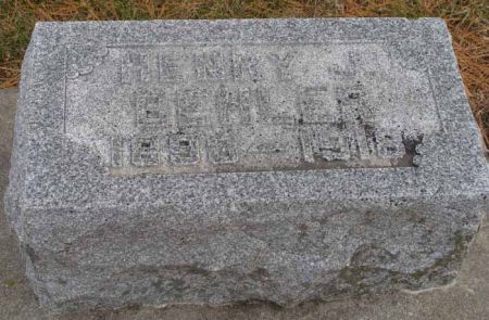 BEHLER, HENRY J. - Audubon County, Iowa | HENRY J. BEHLER 