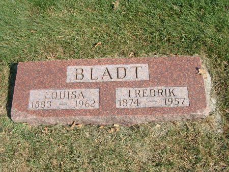 BLADT, FREDRIK - Audubon County, Iowa | FREDRIK BLADT 