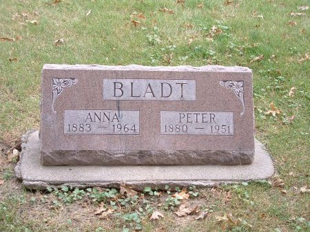 BLADT, PETER - Audubon County, Iowa | PETER BLADT 