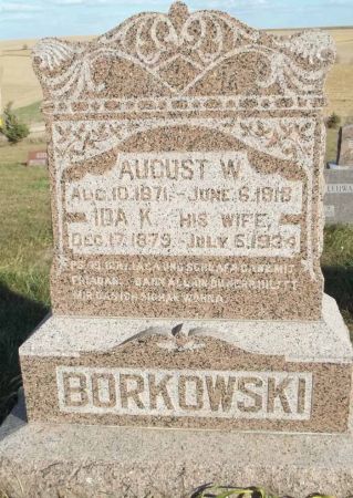 BORKOWSKI, AUGUST W. - Audubon County, Iowa | AUGUST W. BORKOWSKI 