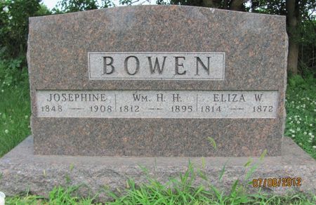 BOWEN, JOSEPHINE - Audubon County, Iowa | JOSEPHINE BOWEN 
