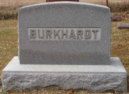 BURKHARDT, FAMILY MONUMENT - Audubon County, Iowa | FAMILY MONUMENT BURKHARDT 