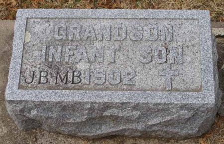 BURKHARDT, INFANT SON - Audubon County, Iowa | INFANT SON BURKHARDT 