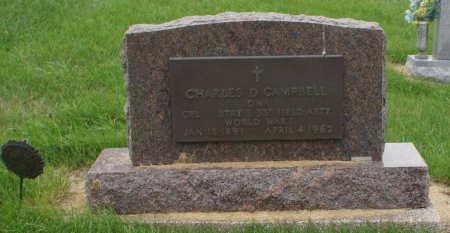 CAMPBELL, CHARLES D. (MILITARY) - Audubon County, Iowa | CHARLES D. (MILITARY) CAMPBELL 
