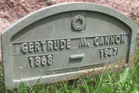 SMITH CANNON, GERTRUDE M.  (GERTRUDE MAY) - Audubon County, Iowa | GERTRUDE M.  (GERTRUDE MAY) SMITH CANNON 