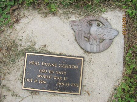 CANNON, NEAL DUANE - Audubon County, Iowa | NEAL DUANE CANNON 
