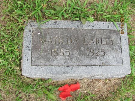 CARLEY, MATILDA - Audubon County, Iowa | MATILDA CARLEY 
