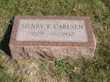 CARLSEN, HENRY F. - Audubon County, Iowa | HENRY F. CARLSEN 