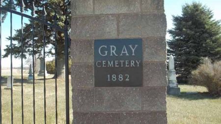 GRAY, CEMETERY - Audubon County, Iowa | CEMETERY GRAY 
