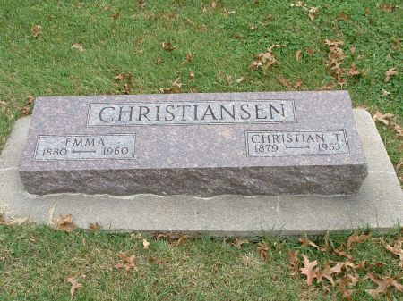 CHRISTIANSEN, EMMA - Audubon County, Iowa | EMMA CHRISTIANSEN 