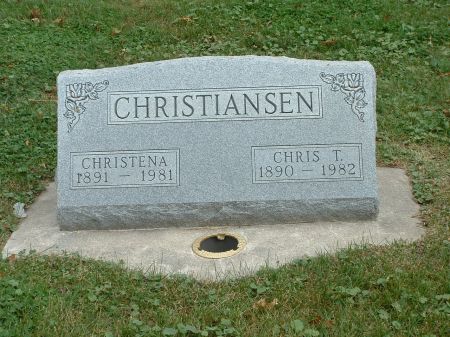 CHRISTIANSEN, CHRISTENA - Audubon County, Iowa | CHRISTENA CHRISTIANSEN 