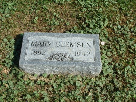 CLEMSEN, MARY - Audubon County, Iowa | MARY CLEMSEN 