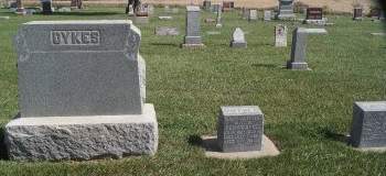 DYKES, FAMILY MONUMENT - Audubon County, Iowa | FAMILY MONUMENT DYKES 