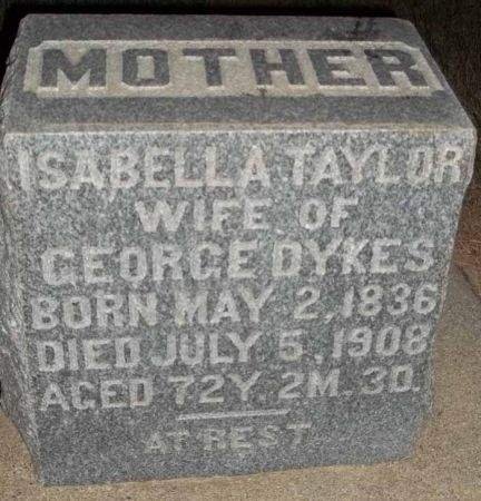 TAYLOR DYKES, ISABELLA - Audubon County, Iowa | ISABELLA TAYLOR DYKES 