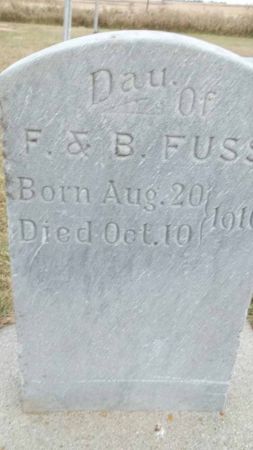 FUSS, DAUGHTER - Audubon County, Iowa | DAUGHTER FUSS 