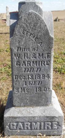 GARMIRE, EFFIE A. - Audubon County, Iowa | EFFIE A. GARMIRE 
