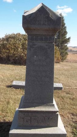 SPENCER GRAY, FANNIE A. - Audubon County, Iowa | FANNIE A. SPENCER GRAY 