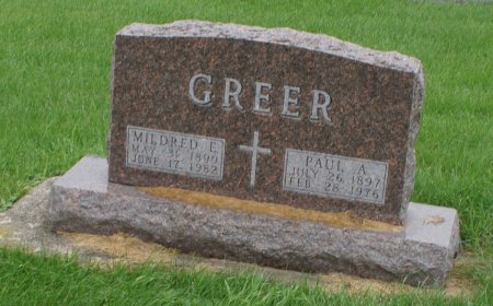 GREER, PAUL A. - Audubon County, Iowa | PAUL A. GREER 