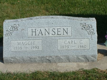 HANSEN, MAGGIE - Audubon County, Iowa | MAGGIE HANSEN 