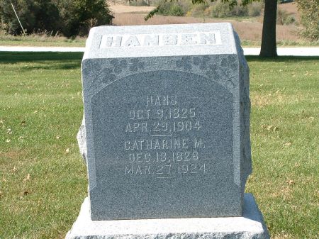HANSEN, HANS - Audubon County, Iowa | HANS HANSEN 