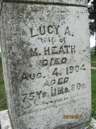 HEATH, LUCY A. - Audubon County, Iowa | LUCY A. HEATH 
