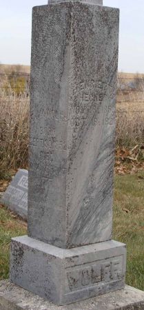 HECKER, HENRIETTA - Audubon County, Iowa | HENRIETTA HECKER 