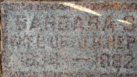 HEPP, BARBARA S. - Audubon County, Iowa | BARBARA S. HEPP 