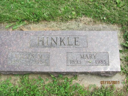 HINKLE, WILLIS M. - Audubon County, Iowa | WILLIS M. HINKLE 