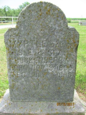 HOCKENBERRY, MYRTLE - Audubon County, Iowa | MYRTLE HOCKENBERRY 