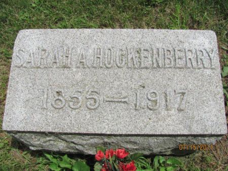 KNOTT HOCKENBERRY, SARAH A. - Audubon County, Iowa | SARAH A. KNOTT HOCKENBERRY 