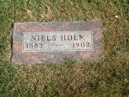 HOLM, NIELS - Audubon County, Iowa | NIELS HOLM 