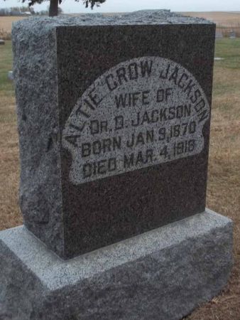 CROW JACKSON, ALTIE - Audubon County, Iowa | ALTIE CROW JACKSON 