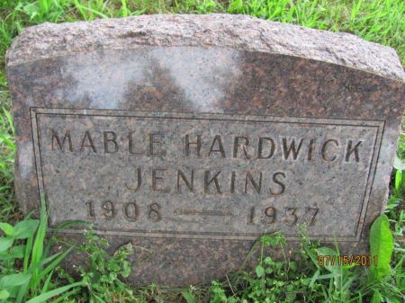 HARDWICK JENKINS, MABLE. - Audubon County, Iowa | MABLE. HARDWICK JENKINS 
