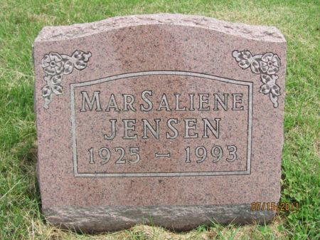 JENSEN, MARSALIENE - Audubon County, Iowa | MARSALIENE JENSEN 