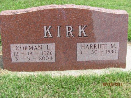 KIRK, NORMAN L. - Audubon County, Iowa | NORMAN L. KIRK 