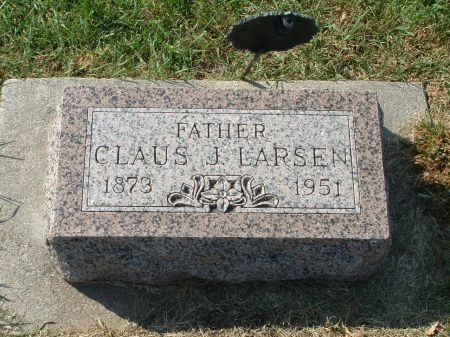 LARSEN, CLAUS J. - Audubon County, Iowa | CLAUS J. LARSEN 