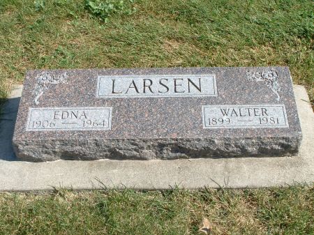 LARSEN, EDNA - Audubon County, Iowa | EDNA LARSEN 