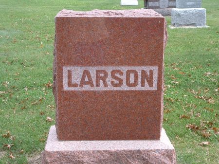 LARSON, FAMILY MONUMENT - Audubon County, Iowa | FAMILY MONUMENT LARSON 