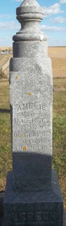LEBECK, AMELIE - Audubon County, Iowa | AMELIE LEBECK 