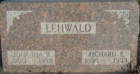 LEHWALD, RICHARD E. - Audubon County, Iowa | RICHARD E. LEHWALD 