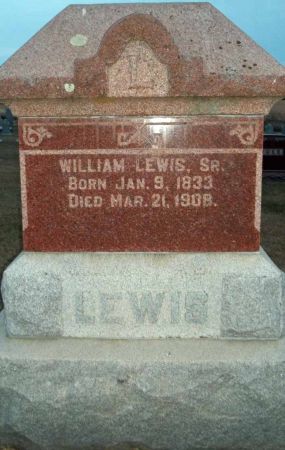 LEWIS, WILLIAM, SR. - Audubon County, Iowa | WILLIAM, SR. LEWIS 