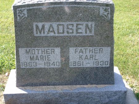 MADSEN, MARIE - Audubon County, Iowa | MARIE MADSEN 