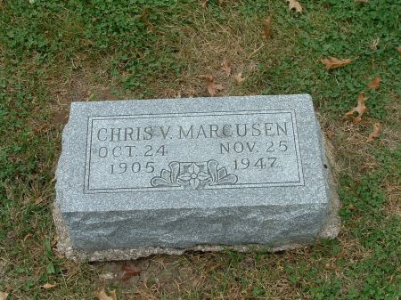 MARCUSEN, CHRIS V. - Audubon County, Iowa | CHRIS V. MARCUSEN 