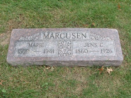 MARCUSEN, MARIE - Audubon County, Iowa | MARIE MARCUSEN 