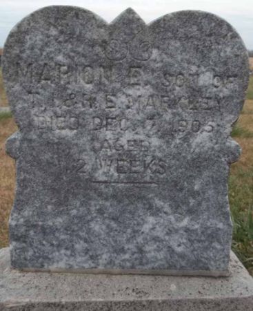 MARKLEY, MARION E. - Audubon County, Iowa | MARION E. MARKLEY 